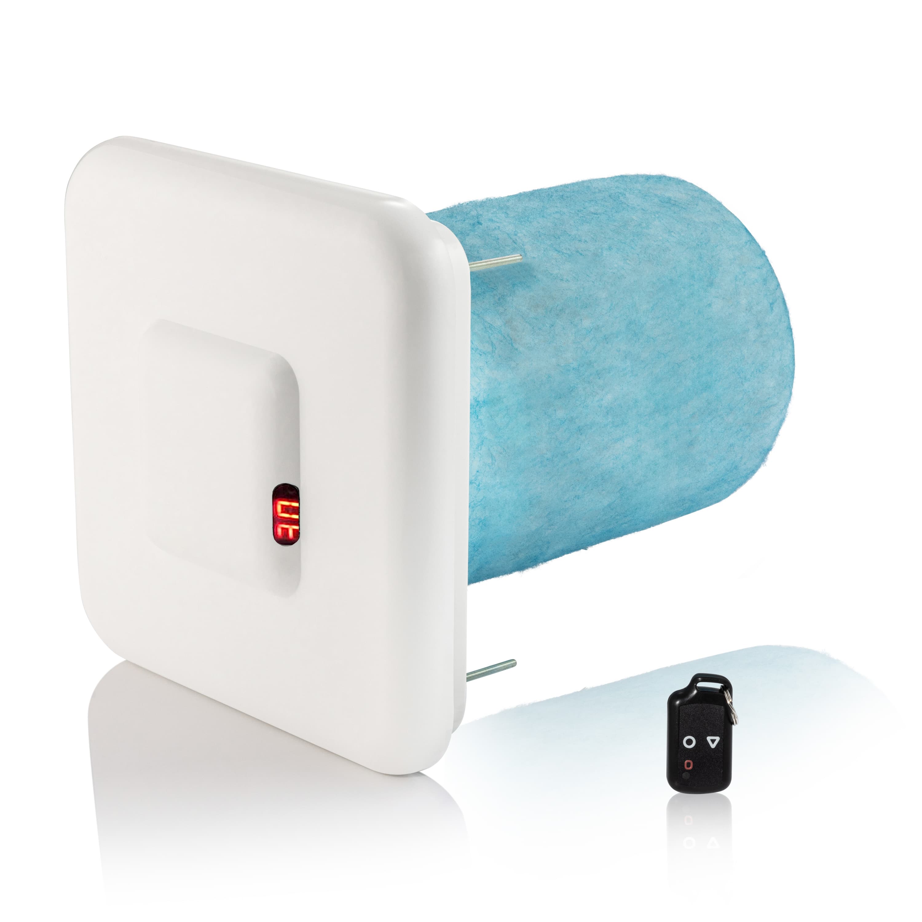The REMCON with filter and remote angled